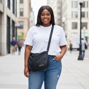 Adidas Classic Black Crossbody Bag